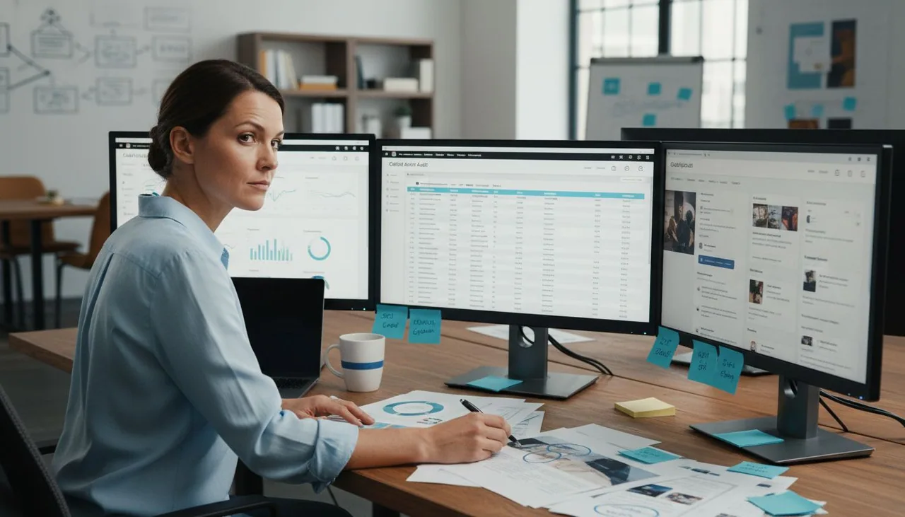 digital asset audit workspace
