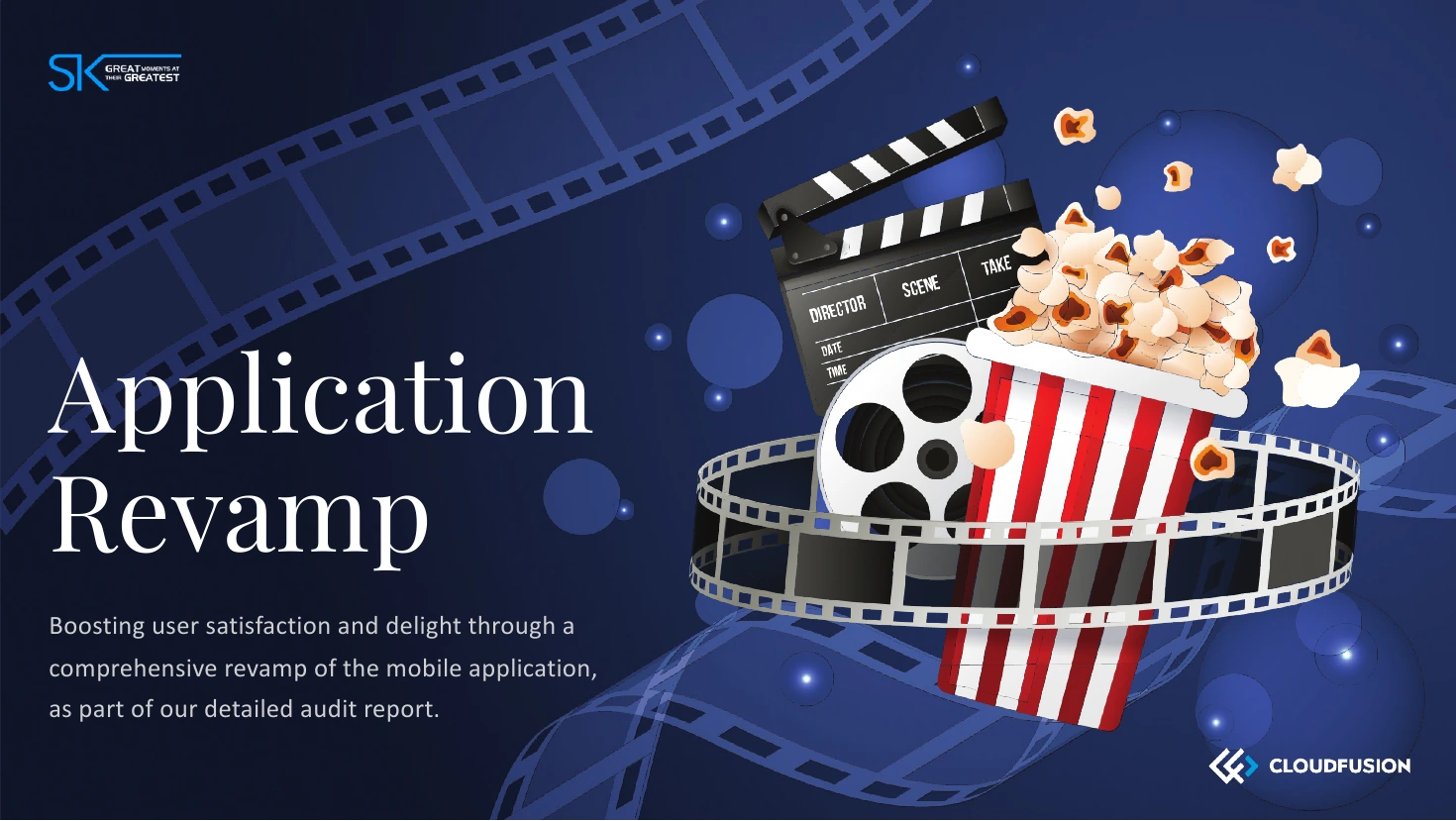Original Cloudfusion presentation cover for the Ster-Kinekor application review and proposed redesign